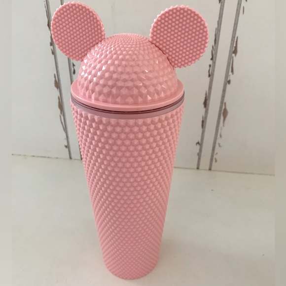 Mini or Mickey Mouse ears tumbler with straw - Picture 1 of 1